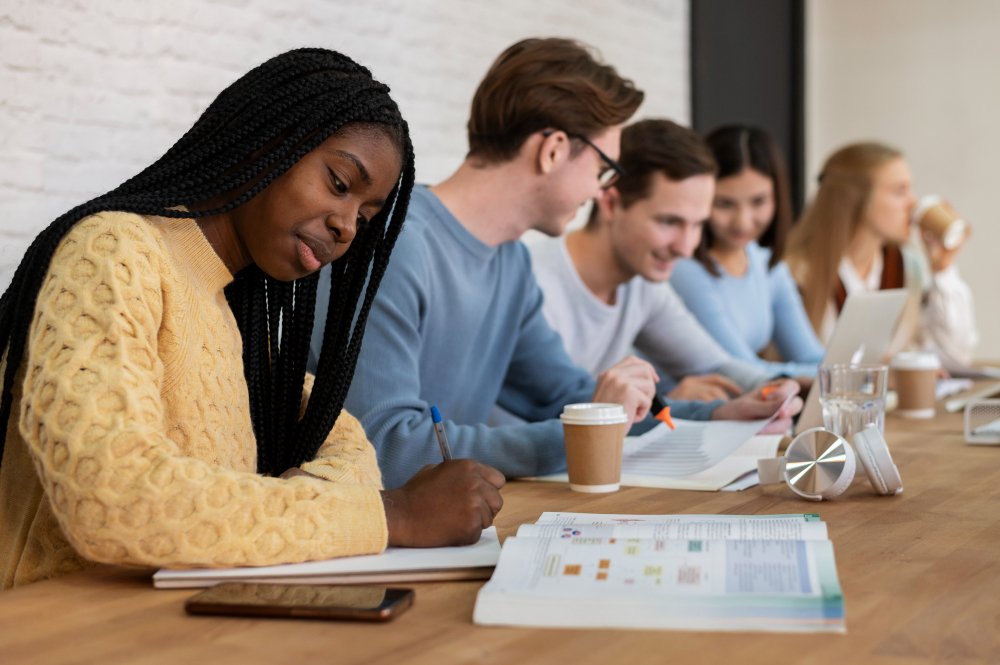des personnes en formation professionnelle